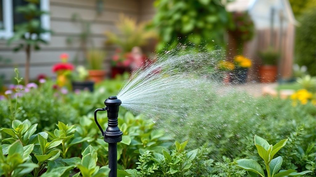 Slimme automatische bewatering: water besparen in de tuin