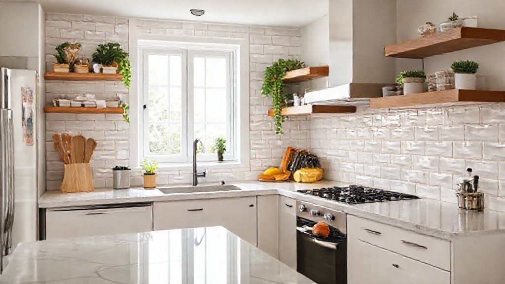 Tegelvoegen in de keuken (achterwand) bleken