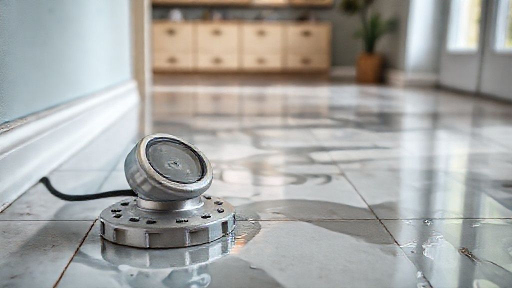 Aangesloten waterlekdetectoren: voorkom waterschade