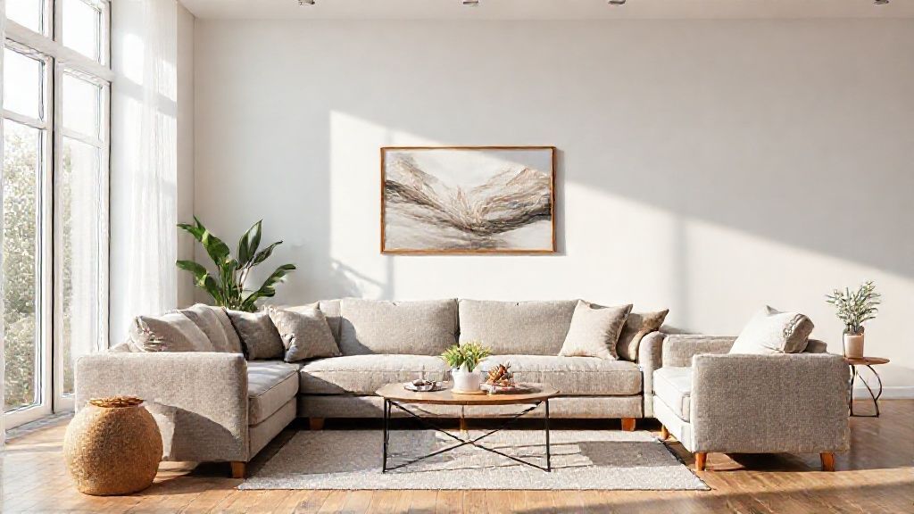 Hur man rengör en tygsoffa på djupet utan att skada den