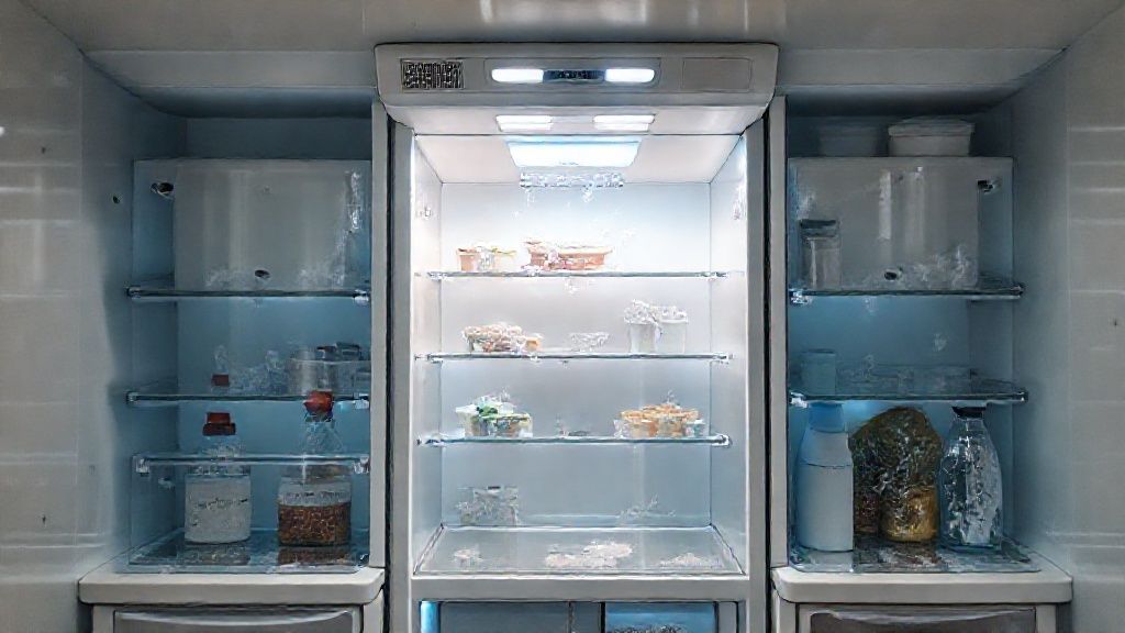 Maak het achterrooster van de koelkast schoon om minder te verbruiken