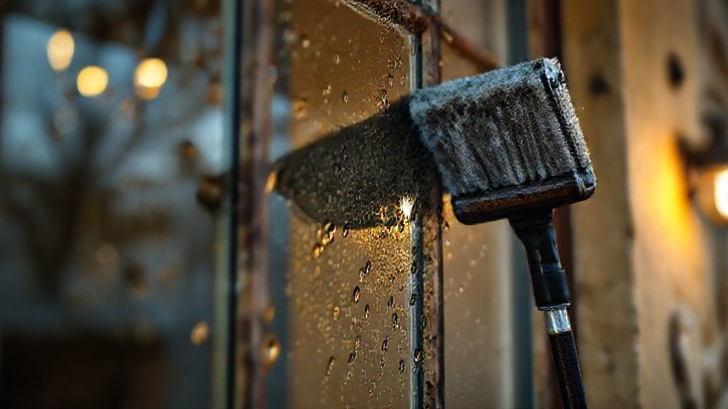 Rengöring och underhåll av en gammal quiltad spegel