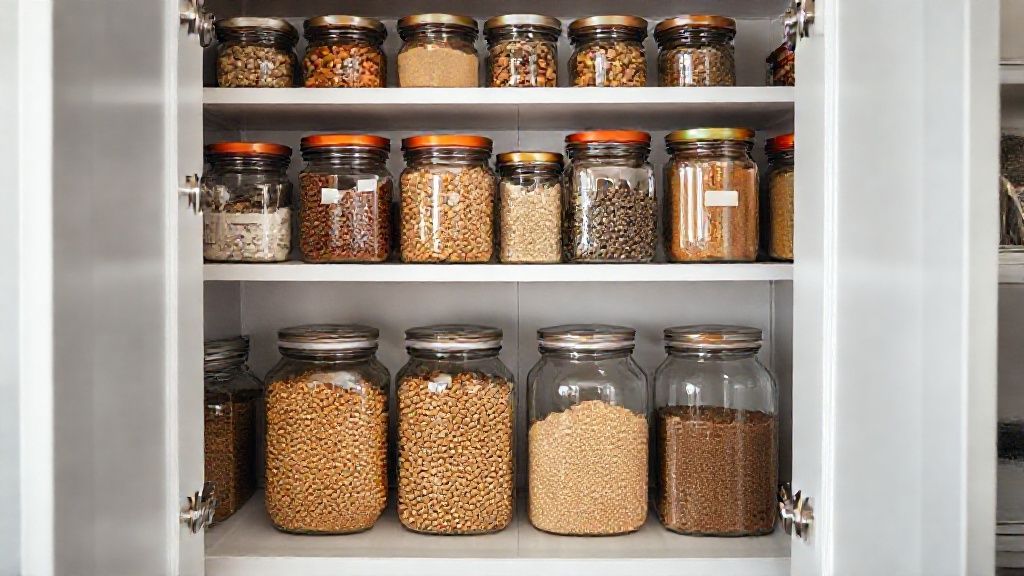 Optimaliseer de opslag van keukenkastjes en koelkast