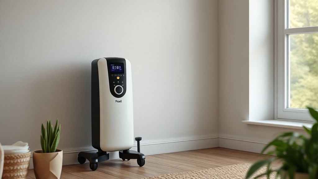 Bedien uw elektrische radiatoren met de aangesloten stuurdraad